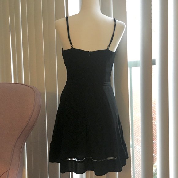 Lovers + Friends Sadie Front Lace-Up Mini Dress S - Picture 3 of 6